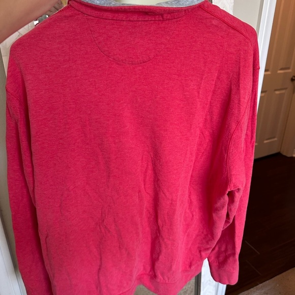 Polo by Ralph Lauren Red Quarter-Zip Sweatshirt - Picture 3 of 5